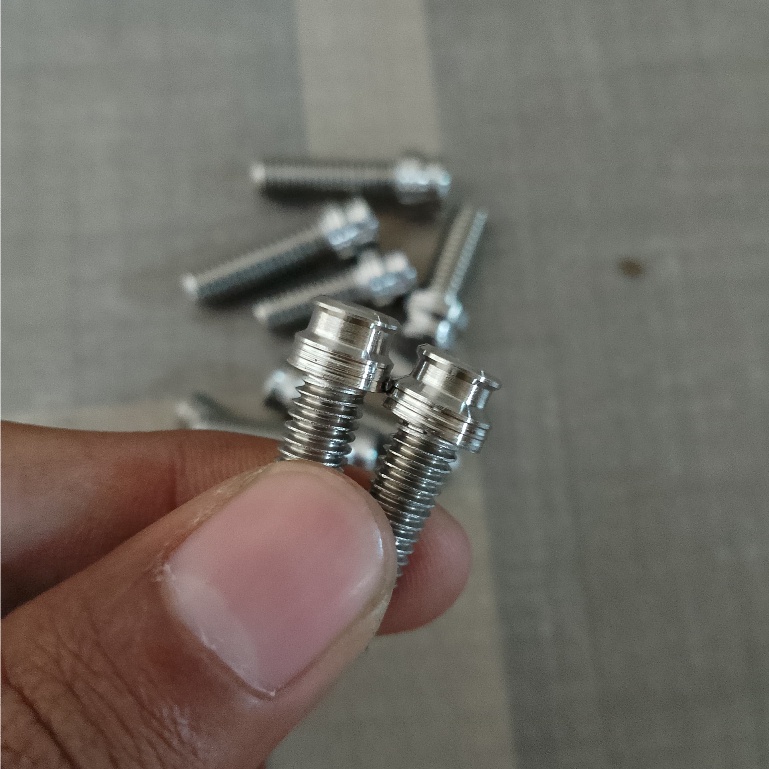 BAUT STAINLESS M10 DRAT 14 / MUR 14 DRAT HALUS handmade custom 3A