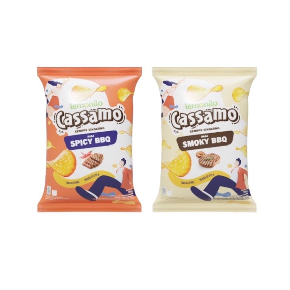 

Lemonilo Cassamo Keripik Singkong - Netto 50gr.