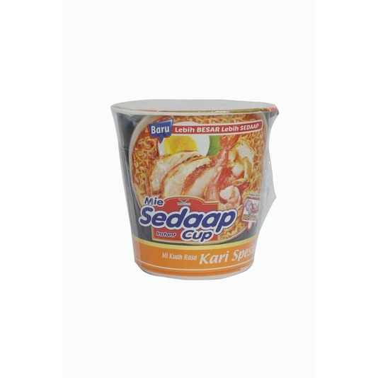 

SEDAAP MIE CUP MI KUAH RASA KARI SPC 85G(1C=12PCS)