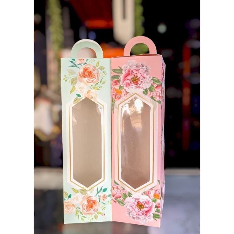 

BOX THUMBLER/BOTOL 7x7x24 IVORY (PINK, TOSCA)