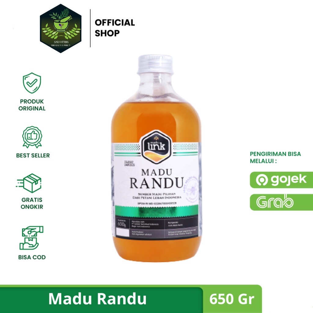 

Madu Randu 650Gr Orginal - Madu Link ASLI
