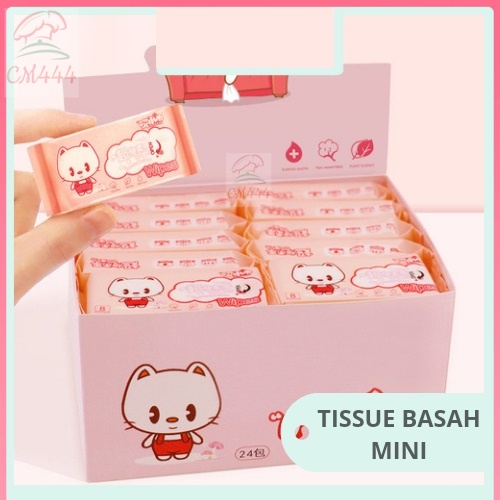 Tisu Basah Mini/Tissue Basah Kecil Travel