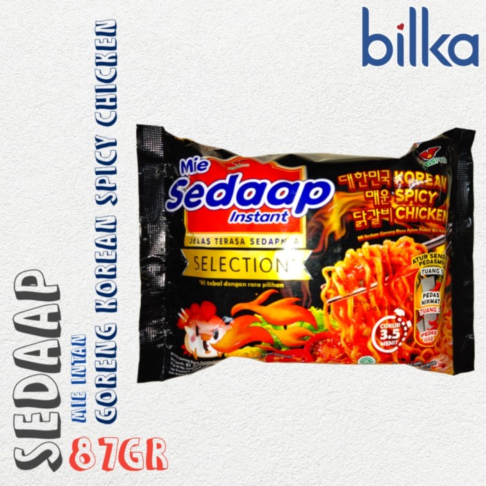 

SEDAAP Mie Instan Korean Spicy Chicken 87gr