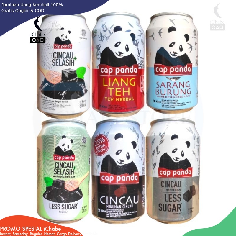 

[BISA COD] DS Cap Panda Minuman Cincau 310ml