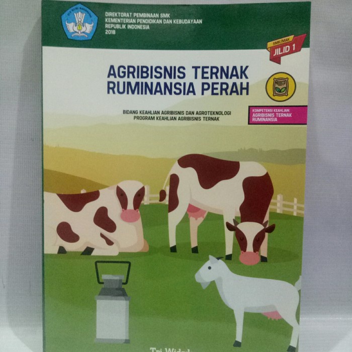 Terlaris ✨ - buku SMK agribisnis ternak ruminansia perah