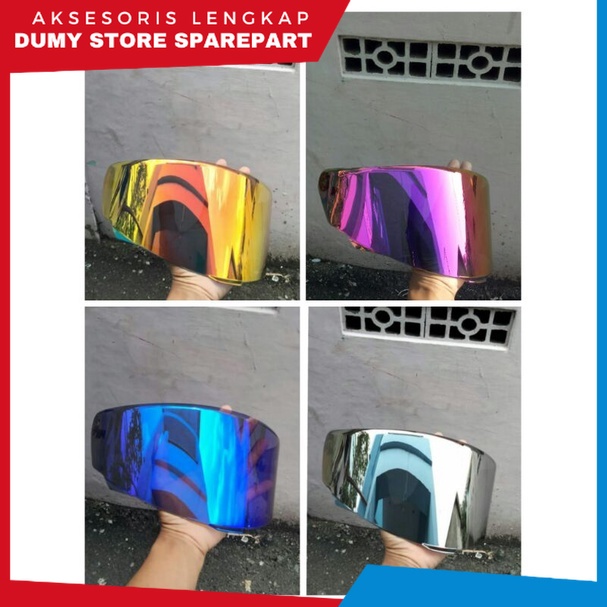 kaca ttc / visor kyt tt course / visor tt course iridium purple