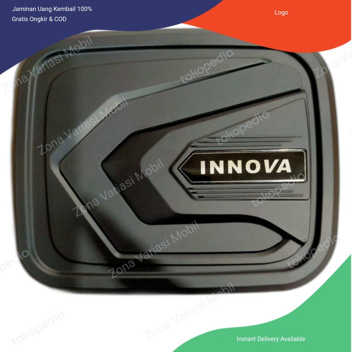 Tank Cover Innova Lama New 2005 2006 2007 2008 2009 2010 Hitam RLine Aksesoris mobil