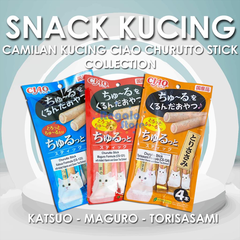 SNACK KUCING CIAO INABA CHURUTTO CAT STICK