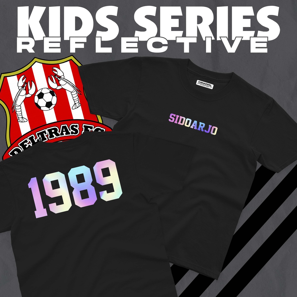 Kaos Deltras Kids Series "Sidoarjo Kids Reflektif" - Gelora Dewata/Delta Mania