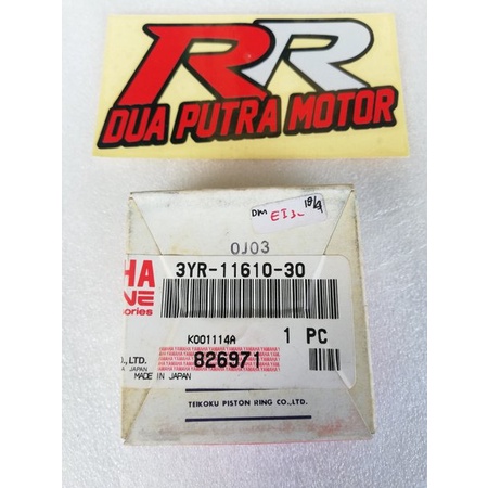 reng ring piston seher original ori yamaha F1zr fizr F1 fi zr z f1z fiz r force one 1 force1 oz. os.