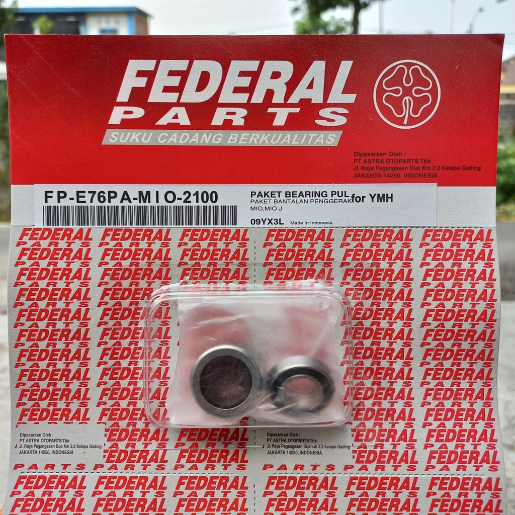bearing dan roces pully puly set Mio Mio J Federal Parts FP E76PA MIO 2100