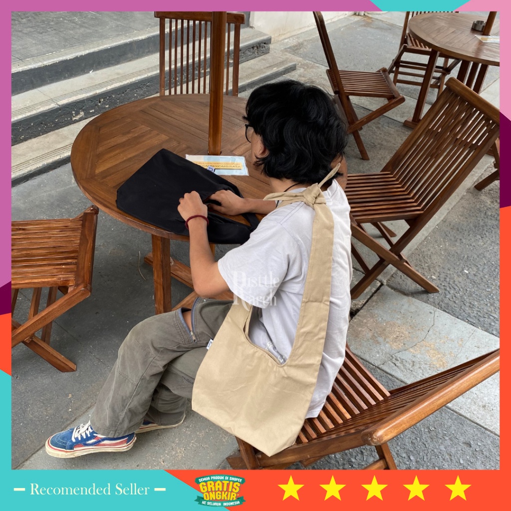 Selempang Murah Bahan Kuat Awet Premium Branded -   - MEDIUM TSUNO BAG / CROSSBODY BAG / TAS SELEMPA