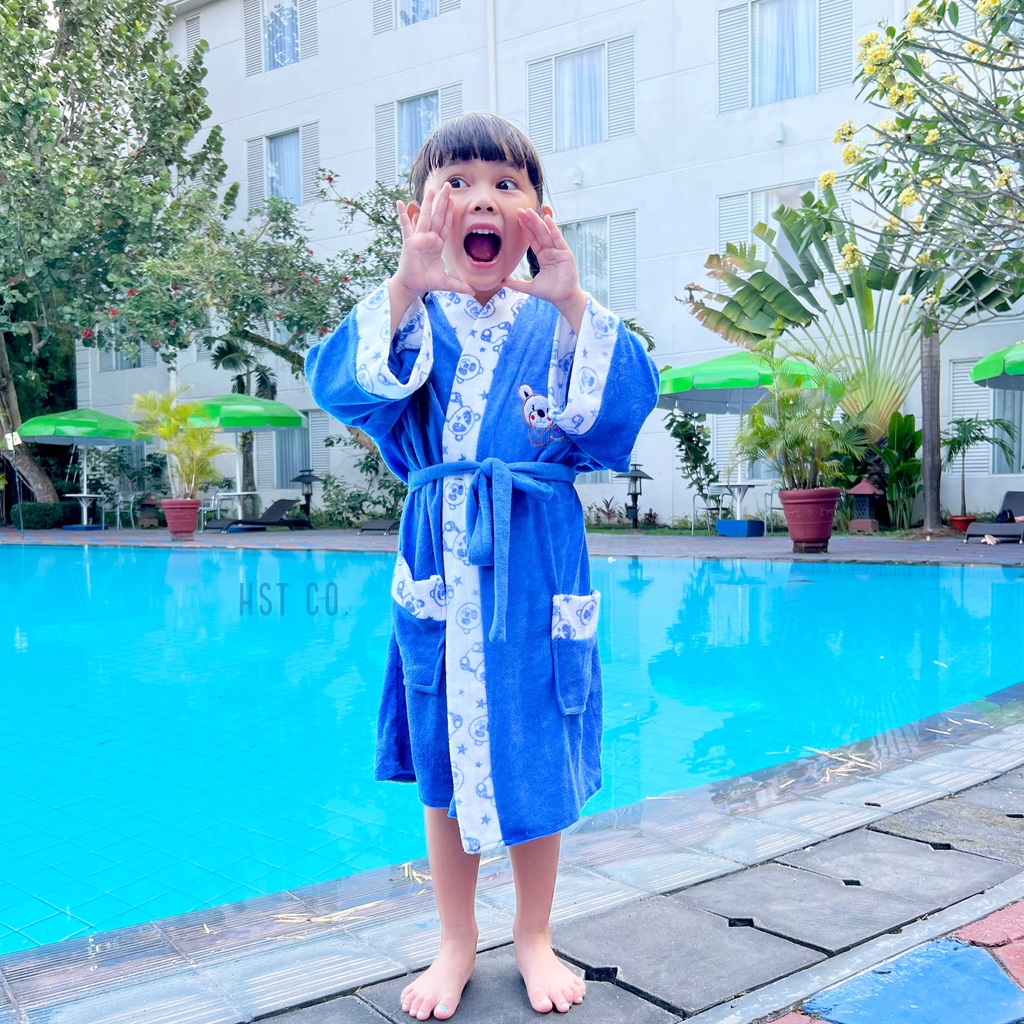 Kimono Handuk Anak Lakuan (6-8 Tahun)