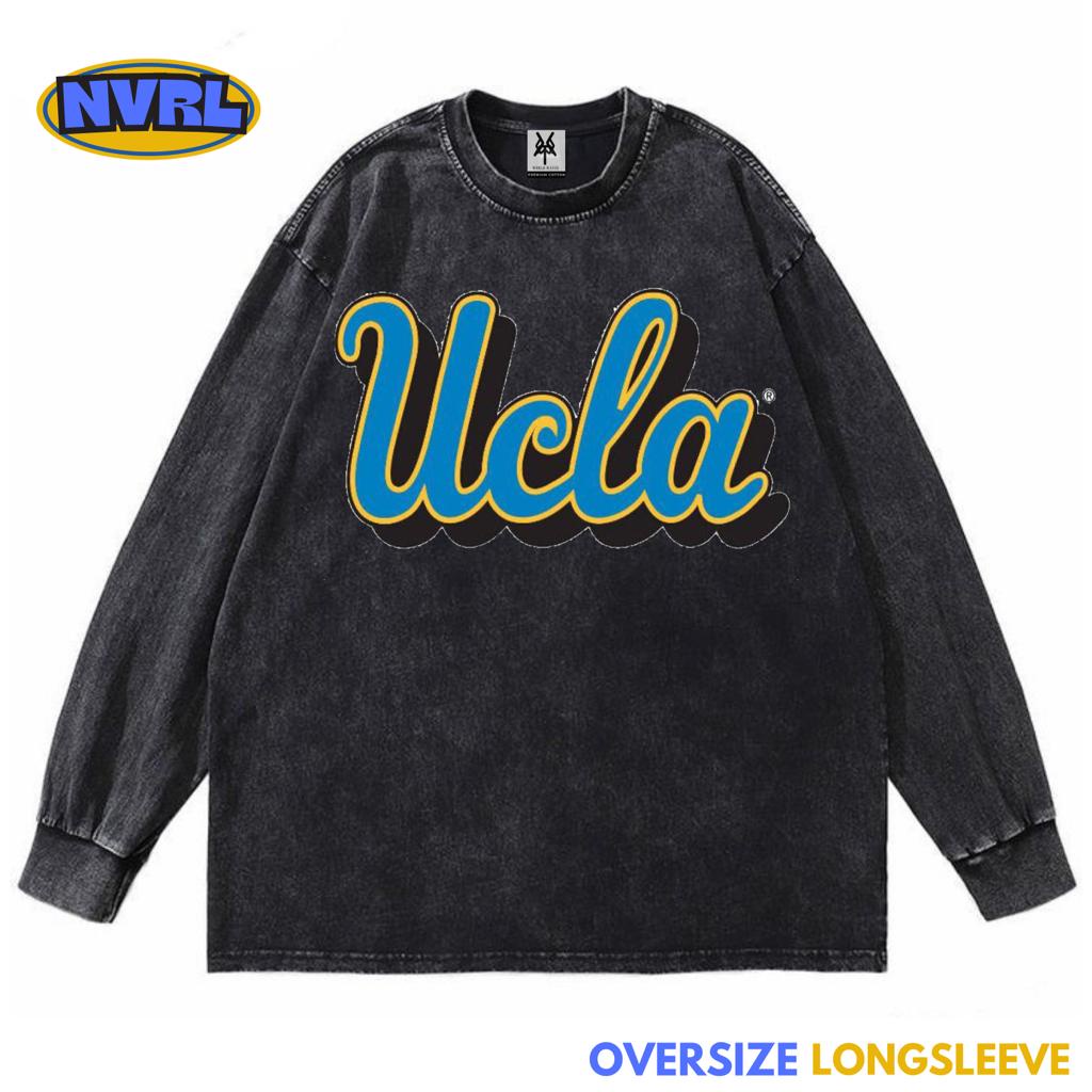 Kaos oversize longsleeve ucla washed washing vintage tee