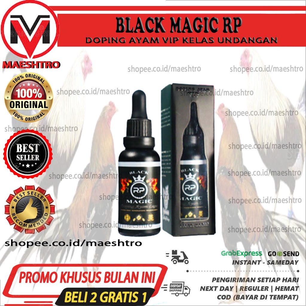 BLACK MAGIC VVIP | Doping Ayam Aduan Laga Terbaik