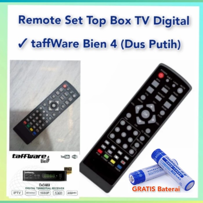 Remote Set Top Box taffware Bien 4 STB taffware Bien4