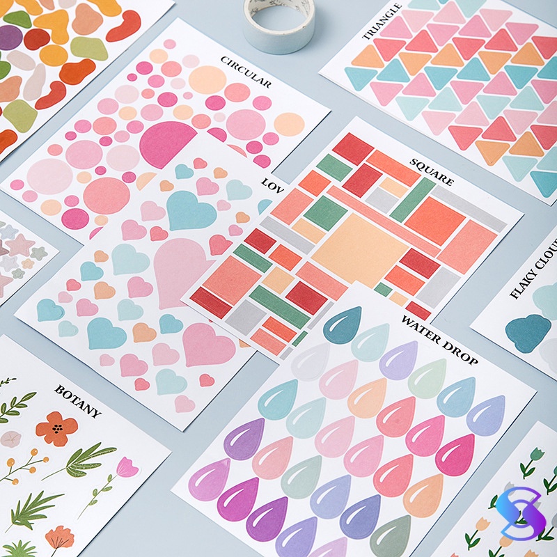 

Stiker Warna Untuk Dekorasi DIY-Suning Mall