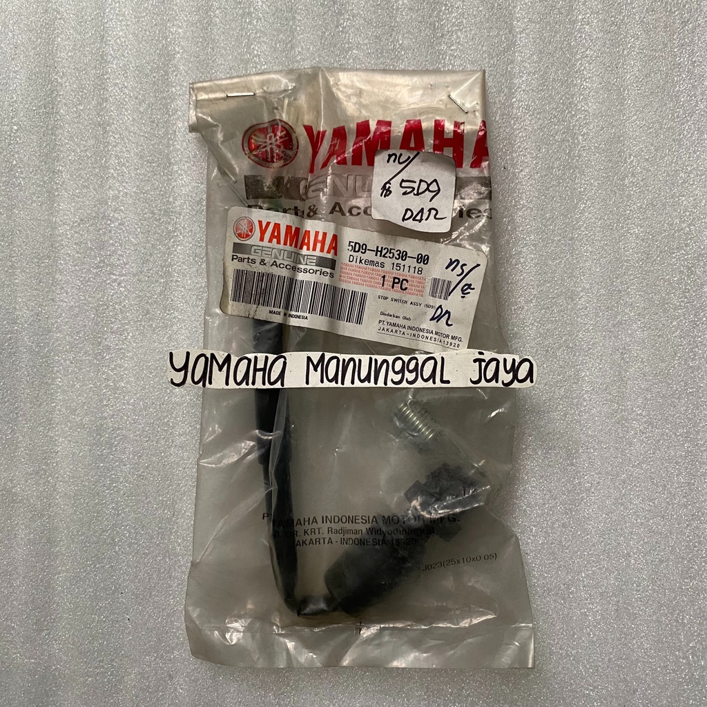 YAMAHA ORIGINAL ASLI SWITCH  REM  BELAKANG VEGA - ZR