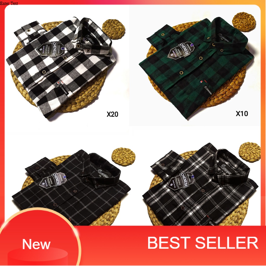 kemeja flanel pria jumbo XXL DAN XXXL kemeja kotak kotak lengan panjang kualitas premium/distro abu 