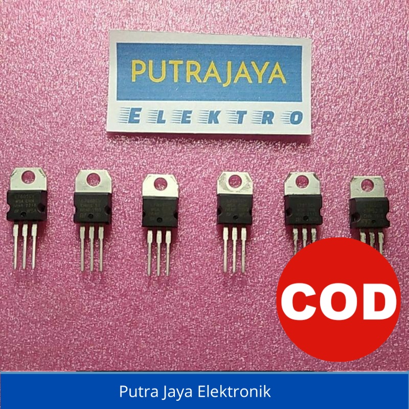 IC Regulator L7805 L7808 L7809 L7812 L7815 L7915  ST Original