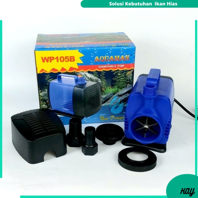 POMPA CELUP AQUARIUM POMPA CELUP KOLAM AQUAMAN WP-105B