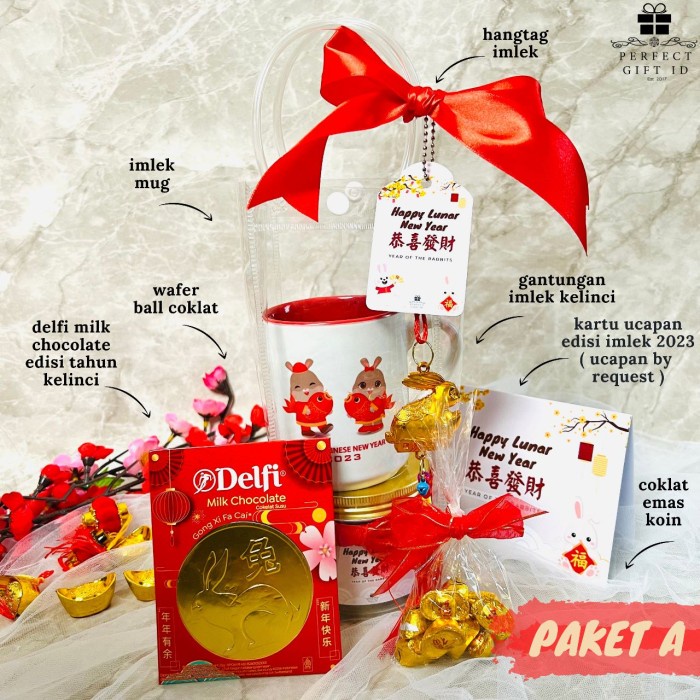 

PROMO- Hampers Imlek Hampers CNY - Paket A