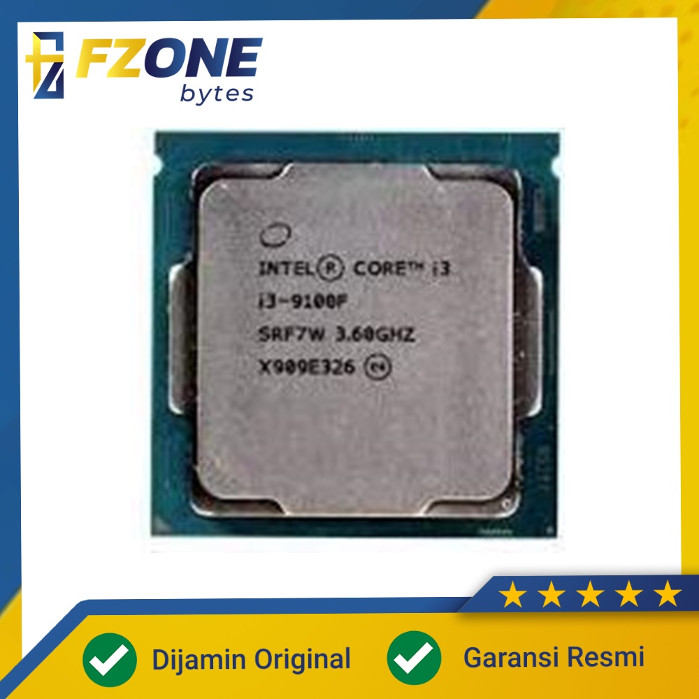 INTEL I3-9100F + Fan