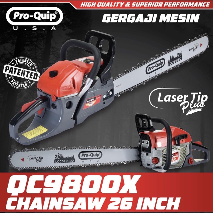 Mesin Gergaji kayu 26 inch USA / Chainsaw 26 inch Terbaik USA Proquip