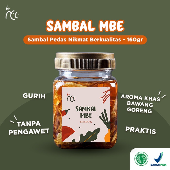 

New Arrival SAMBAL MBE PEDAS GURIH RUMAHAN NCC