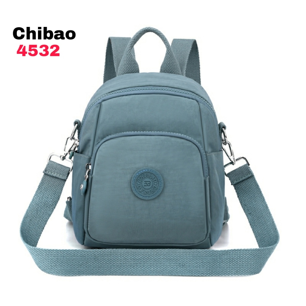 EY75F Chibao ori - Tas ransel Chibao 4532 polyester waterproof backpack wanita tas selempang wanita