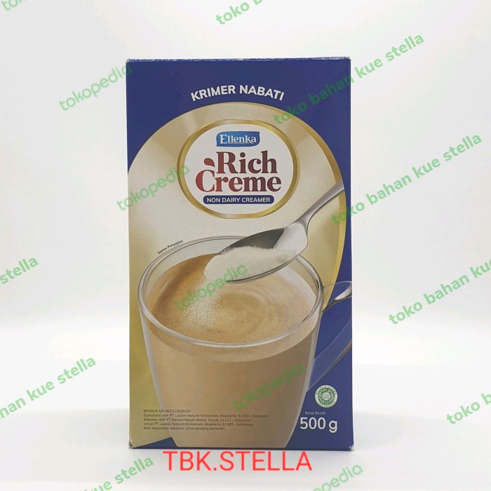 

[Big Sale] ELLENKA RICH CREME NON DAIRY CREAMER 500 GR