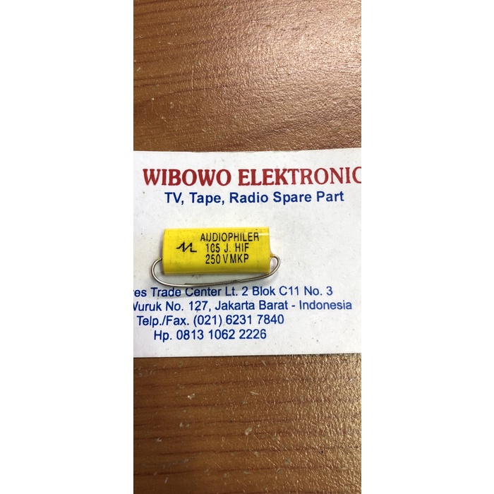 MKP AUDIOPHILLER 105J-250V 105 JI27