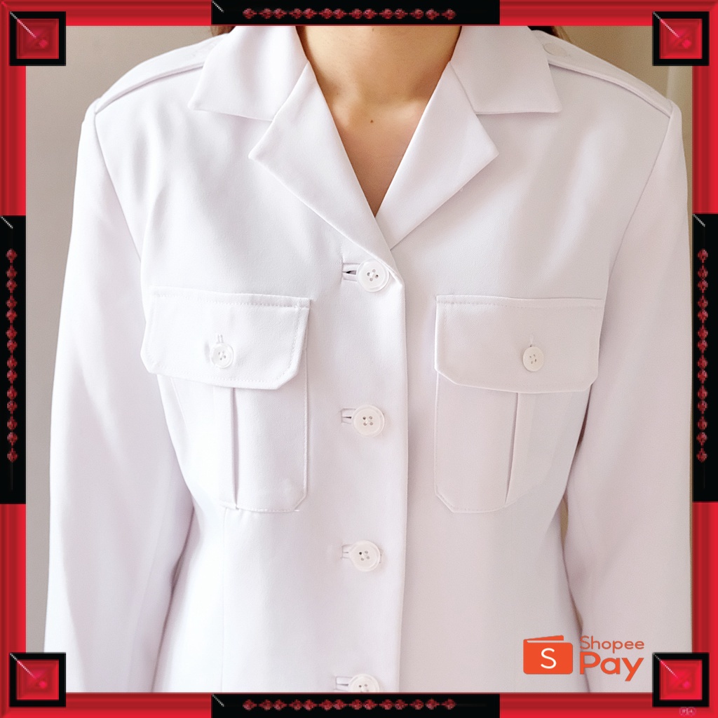 12.12 SERAGAM SALE / Seragam PNS Wanita Hanya Atasan Saja Jas pemda Wanita PDH Guru - (7001,7005,700