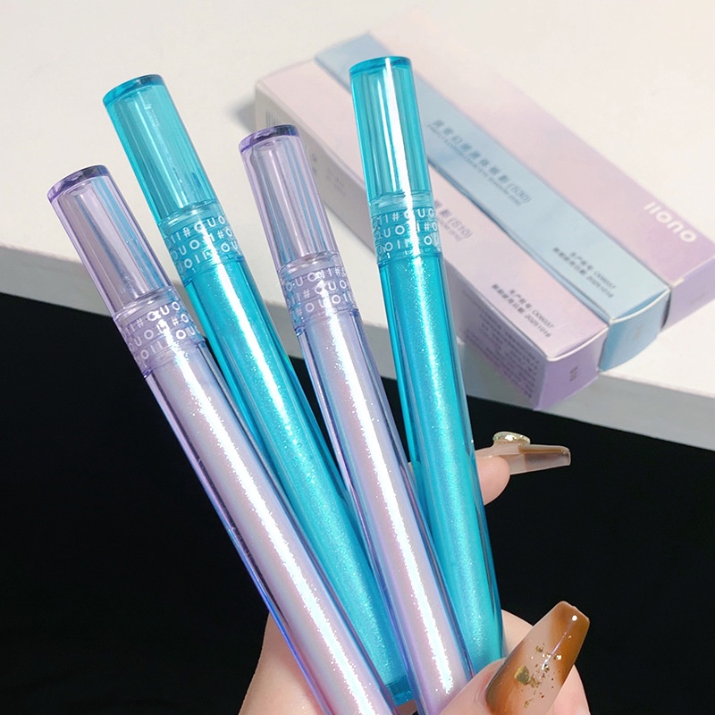 COD Kosmetik Perona Mata Cair Perona Mata Berkilau Payet Berkilau Mutiara Berbaring Ulat Sutra Kosme