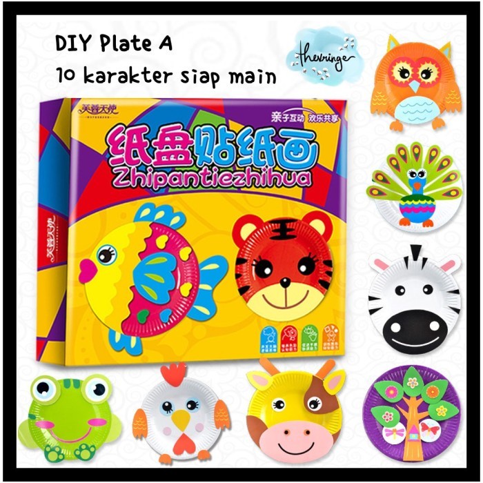 

promosi CTO DIY PLATE KERAJINAN TANGAN AKTIVITAS ANAK H75