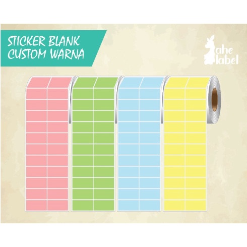 

LABEL VYNIL / YUPO 50X30 MM VYNIL / YUPO Putih 50x30mm 2500 PCS