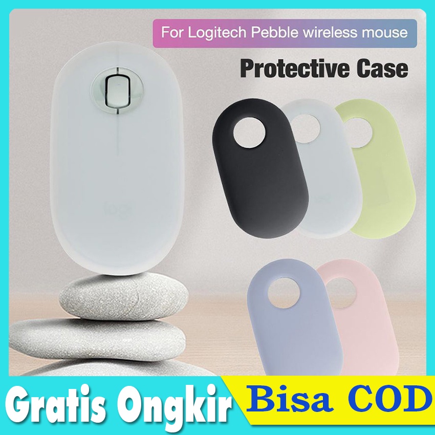 Case Mouse Logitech Pebble M350 Rubber CANDY Silicone Casing Cover Pouch Protector