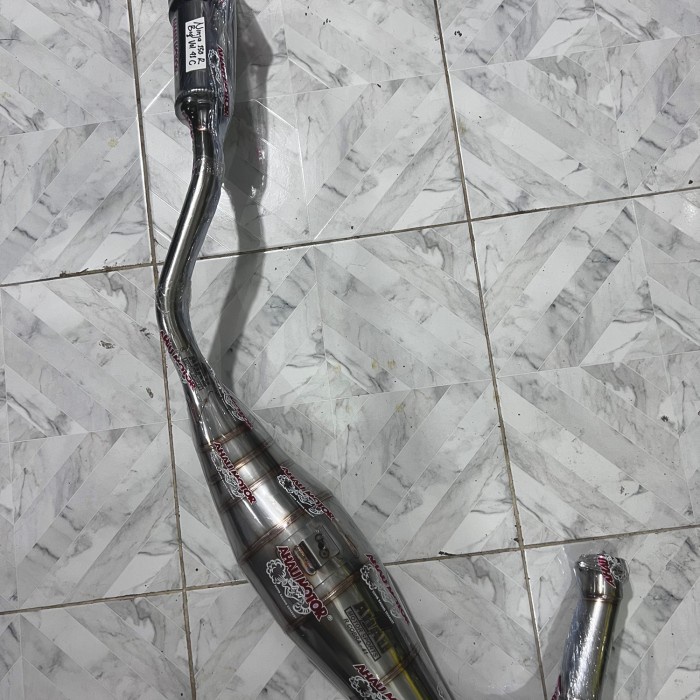 Ready Knalpot ahau big volume ninja R Original