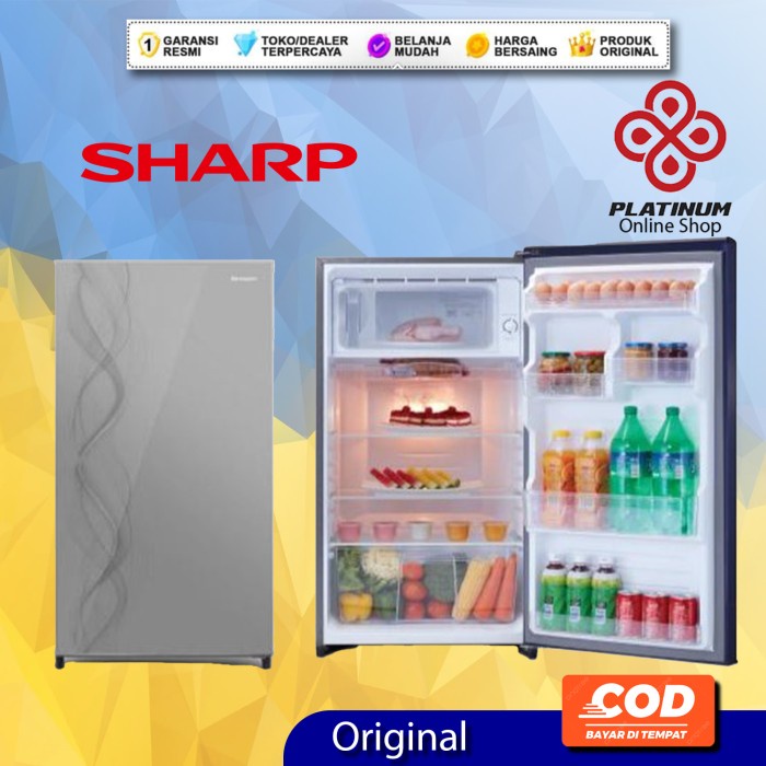 SHARP KULKAS SJ N192D AB