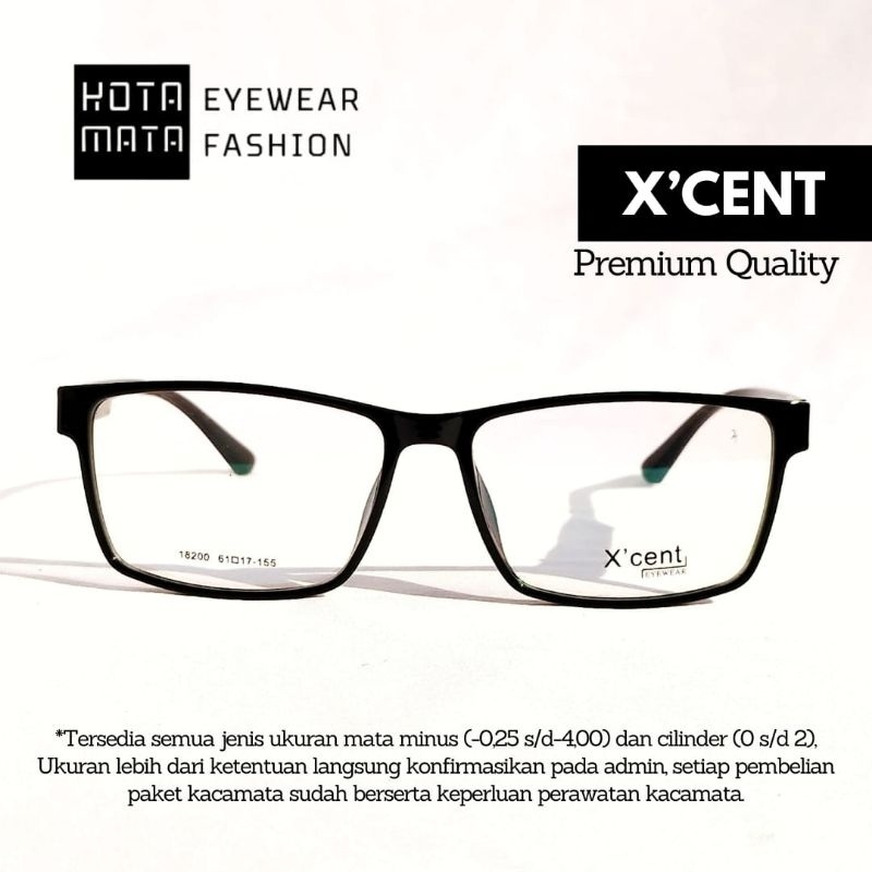 Frame Kacamata Xcent Original Premium Kotamata.id