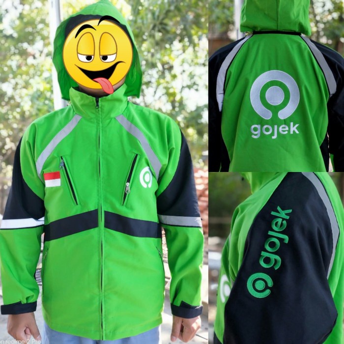 ✨MURAH✨ -jaket gojek super garuda - Hijau, M