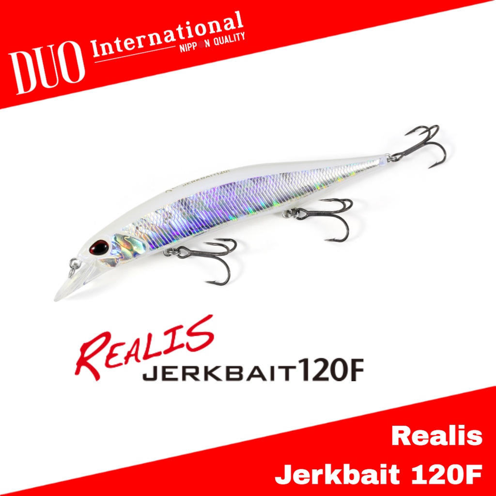 Umpan Pancing Duo Realis Jerkbait 120F Floating Minnow 17.1g 120mm