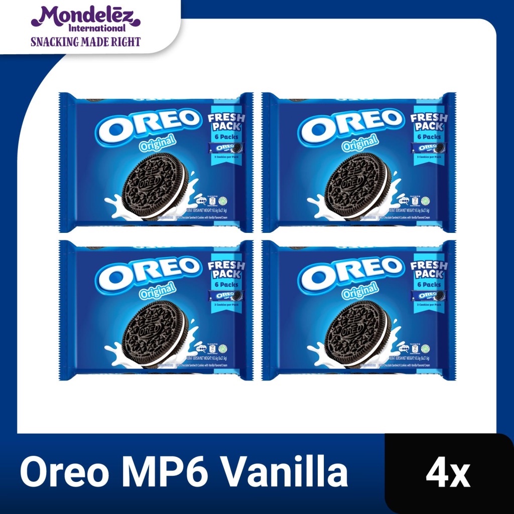 

OREO Rasa Original Multipack 6 (165.6g) x4