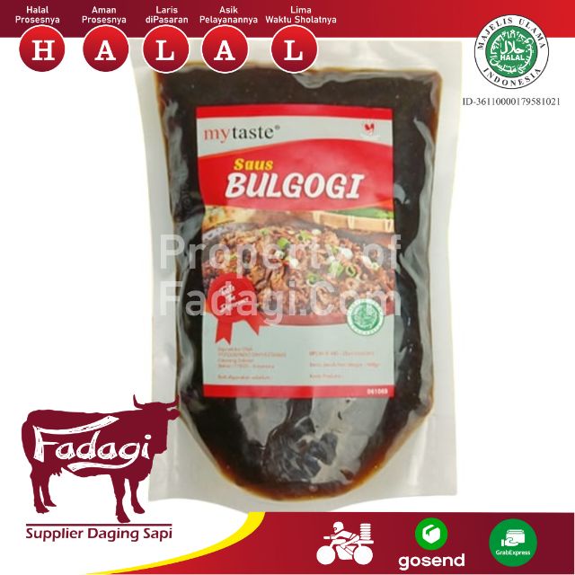 

MY TASTE Saus Bulgogi (500 gr)