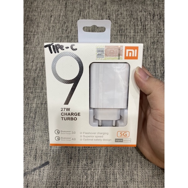 Charger Xiaomi 27W Typa C Fast Charging Quick Charger Original 27W