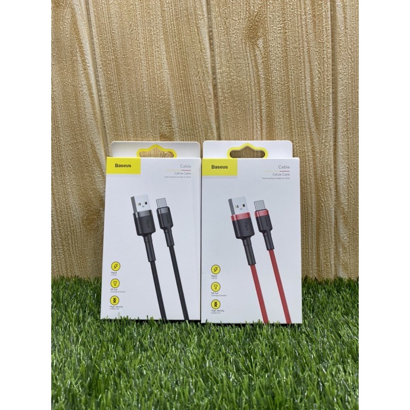 Cable Baseus Cafule Usb Type C 3A 1M Fast Charging Original Baseus