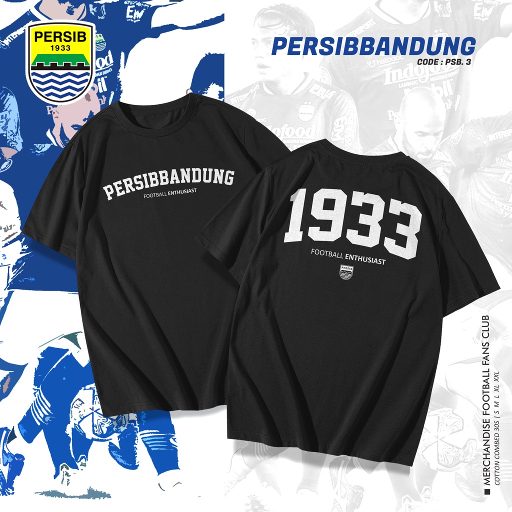Tshirt Kaos  suporter Persib Bandung 1933
