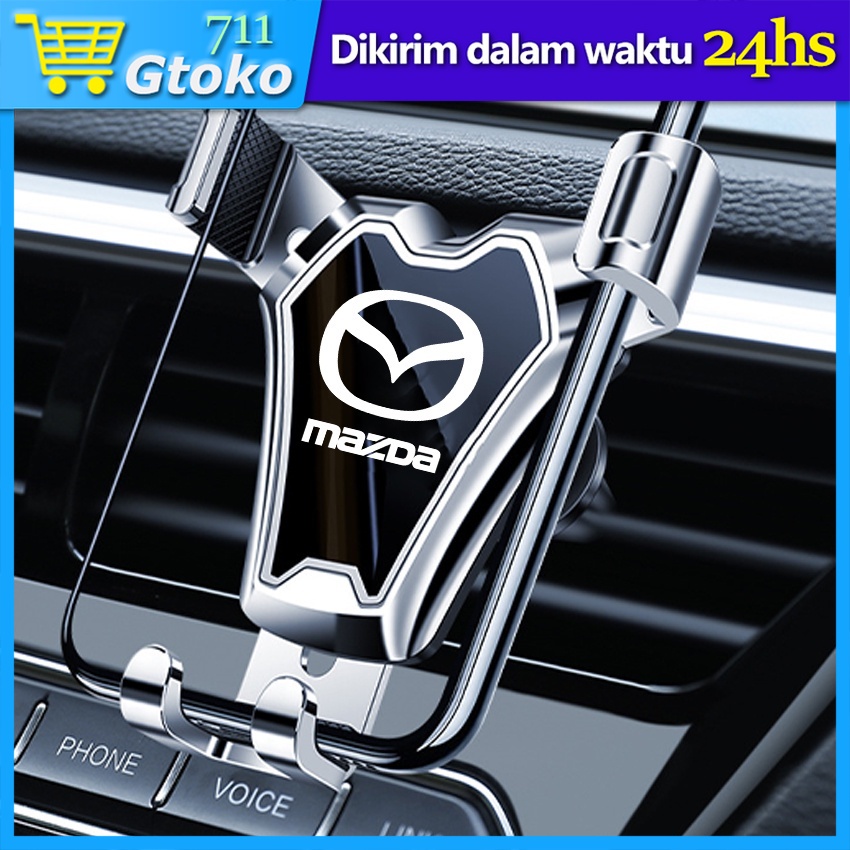 Car Phone Mount Holder Air Vent Dudukan HP Dashboard Mobil Mazda