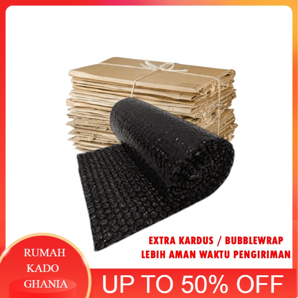 

TERLARIS Extra Bubble Wrap Dan Kardus Lindungi Paket
