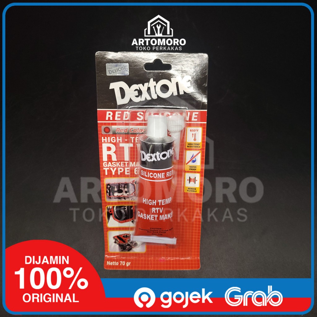 Lem Red Silicone Dextone